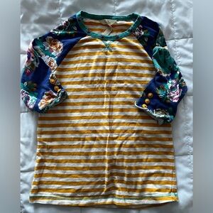 Matilda Jane size 10 striped shirt